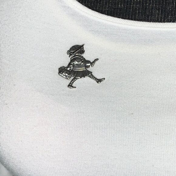 Sterling Silver Girl Brooch  - Picture 2 of 4